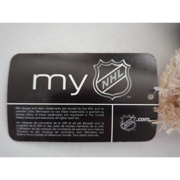 NHL Pittsburgh Penguins 10" Stuffed Hockey Bear With Wooden Hockey Stick - Picture 5 of 7